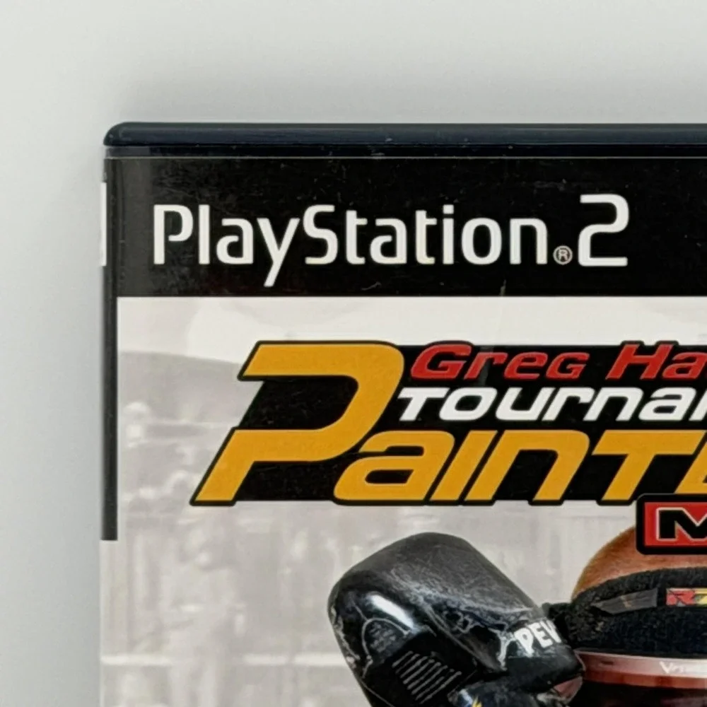 Greg Hastings Tournament Paintball Max'd PlayStation 2 Complete CIB NTSC-U/C